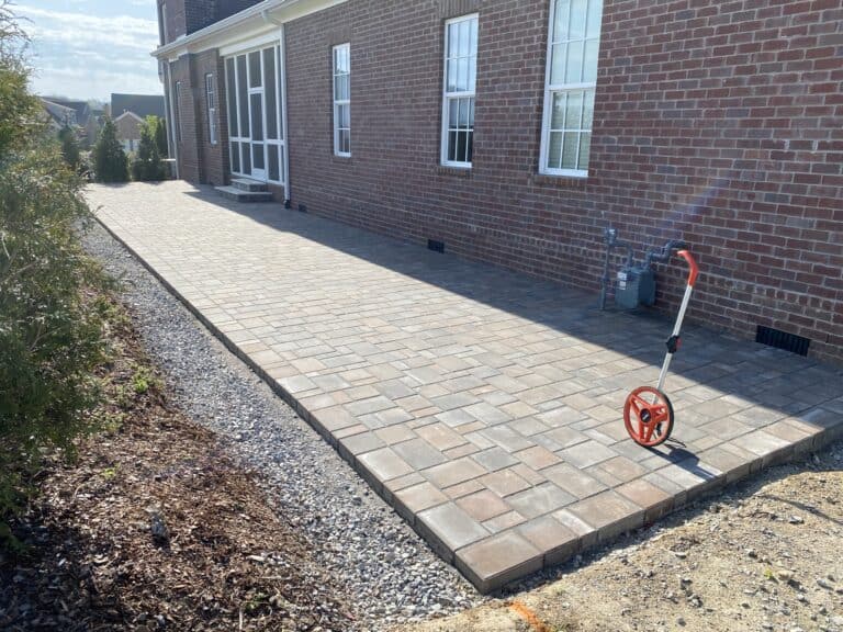 Large paver patio Spring Hill